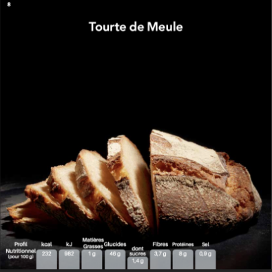 Tourte de meule entière